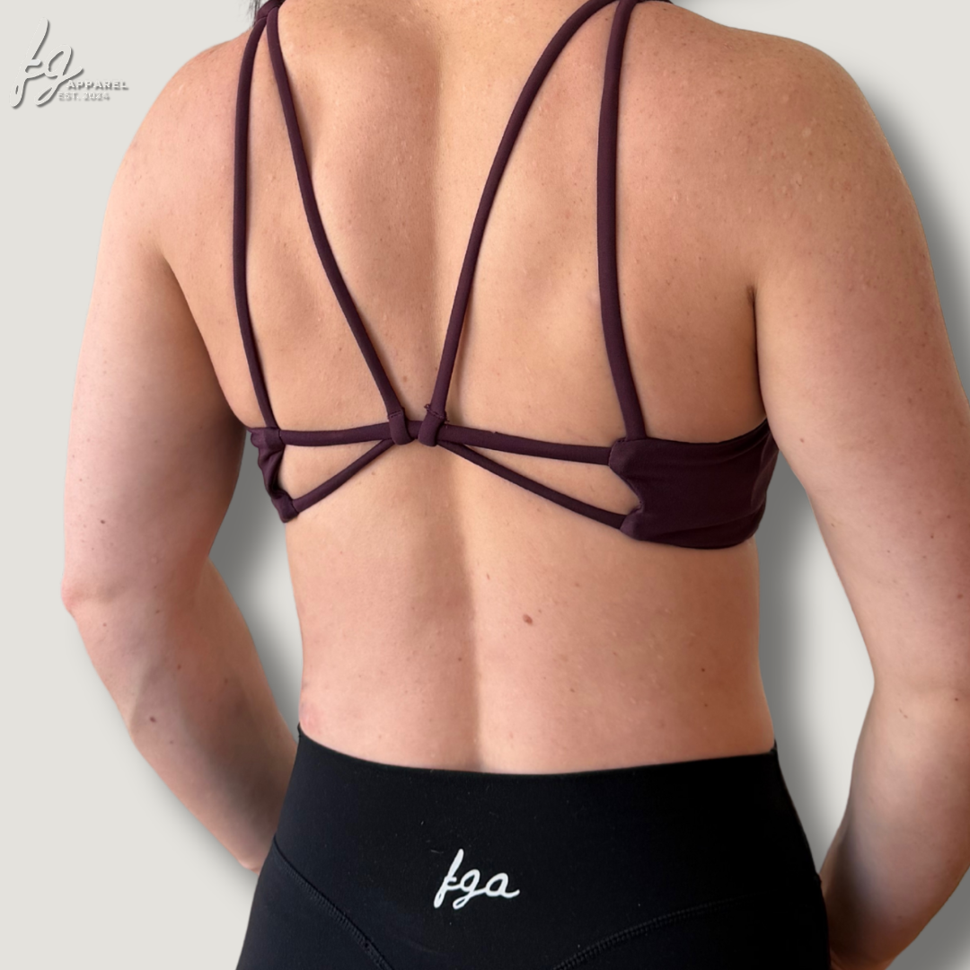 Berry Nice Sports Bra
