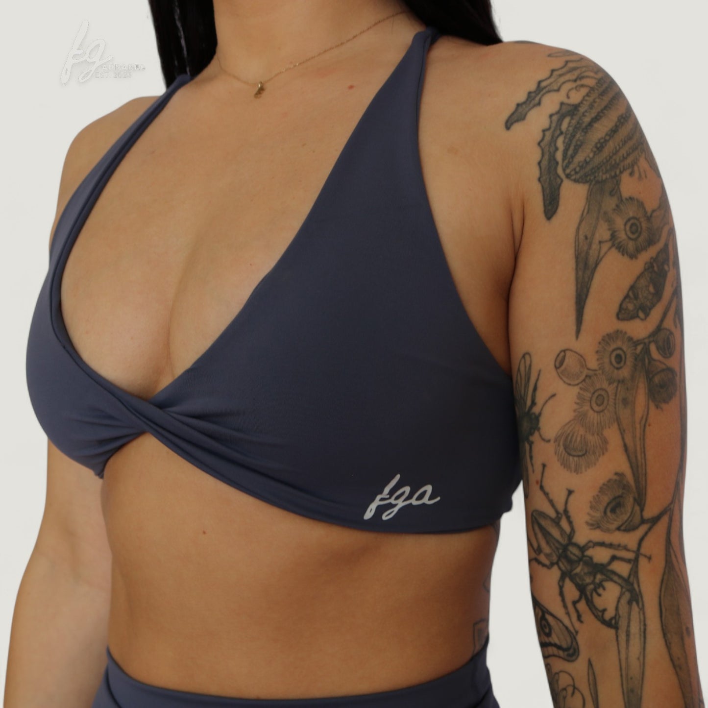 Smooth Me Over with a Twist Sports Bra