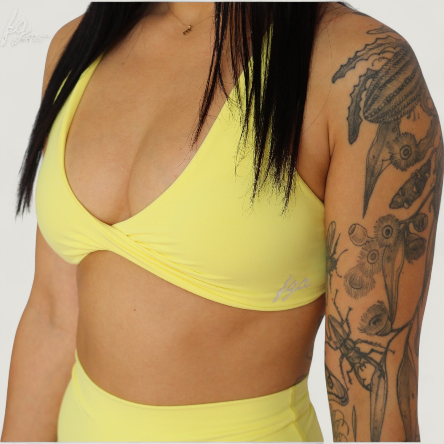 Smooth Me Over with a Twist Sports Bra