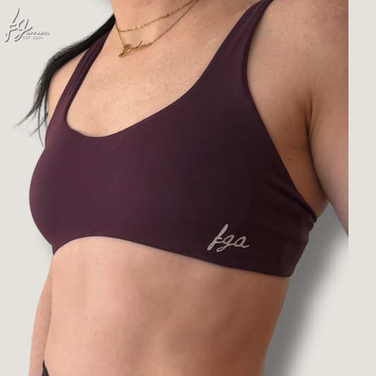 Berry Nice Sports Bra