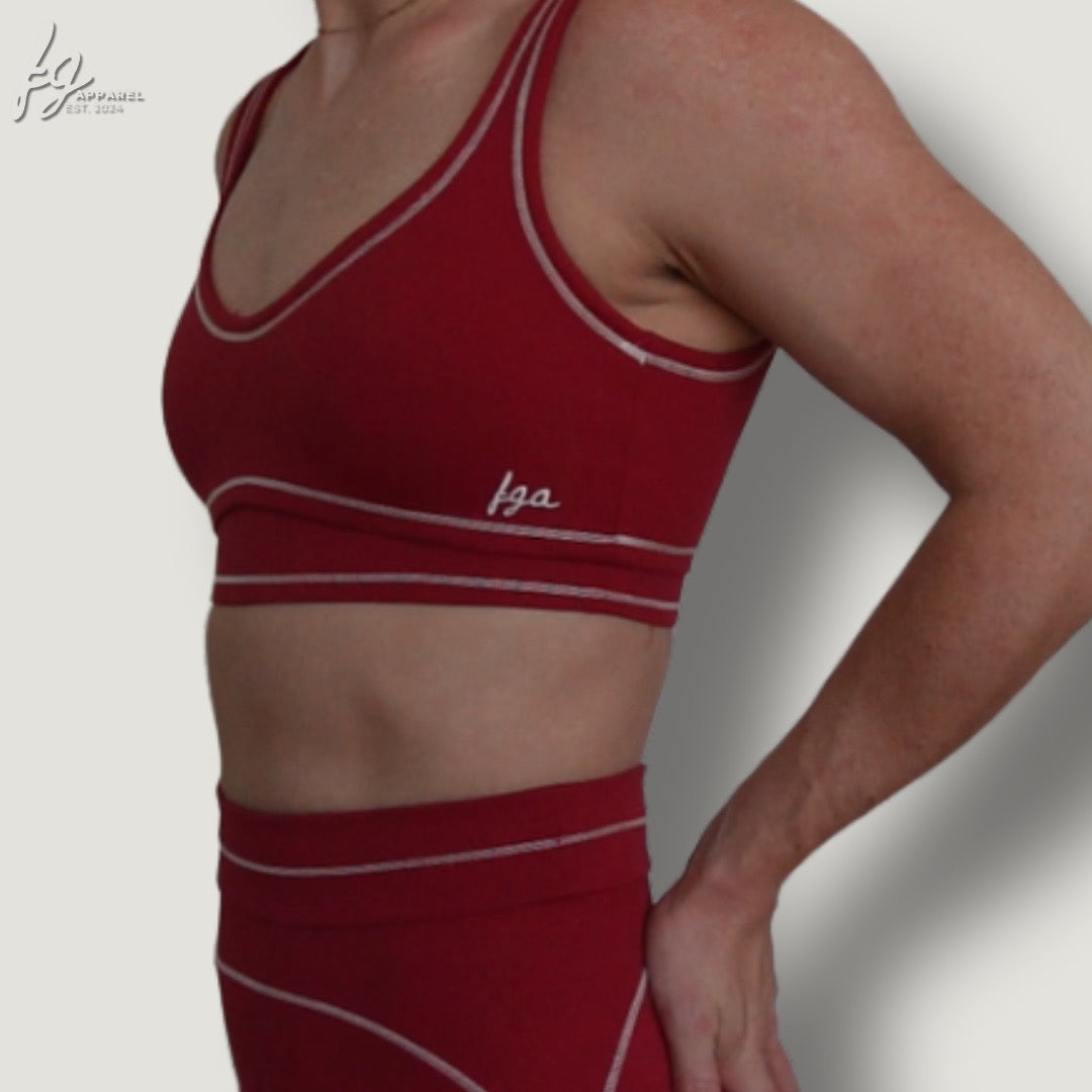 Fine Wine Sports Bra